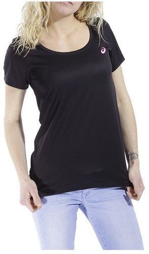 ASICS-T-Shirt Sport Noir Femme Asics-image-1