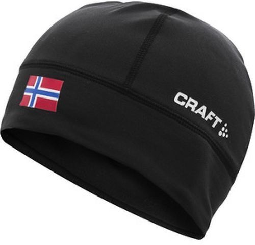 CRAFT-Craft bonnet thermal leger nation noir norvege bonnet sport-image-1