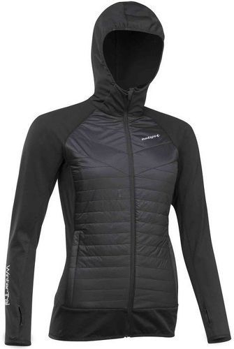 RAIDLIGHT-Raidlight wintertrail hybrid jacket noire veste chaude femme-image-1