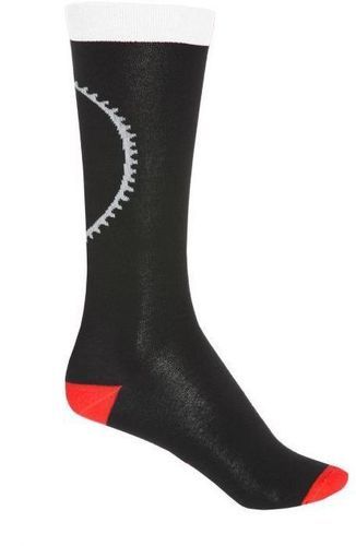 ZERO RH+-Zero rh 53 sock 30 noire et rouge chaussettes cyclisme haute-image-1