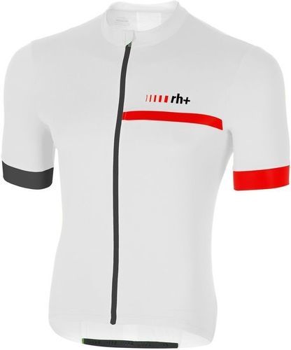 ZERO RH+-Zero rh prime jersey blanc et rouge maillot vélo été-image-1