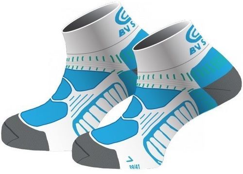 BV SPORT-Socquettes Running RSX blanc-bleu-image-1