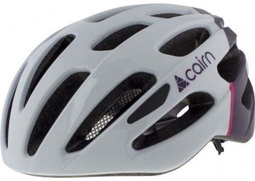 CAIRN-Cairn prism blanc et purple casque vélo-image-1