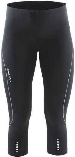 CRAFT-CRAFT 3D RUN MIND KNICKER DAME NOIRE ET PLATINE   Corsaire running femme-0