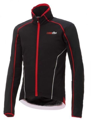 ZERO RH+-Zero rh+ alfa padded jacket noire et rouge veste thermique vélo-image-1