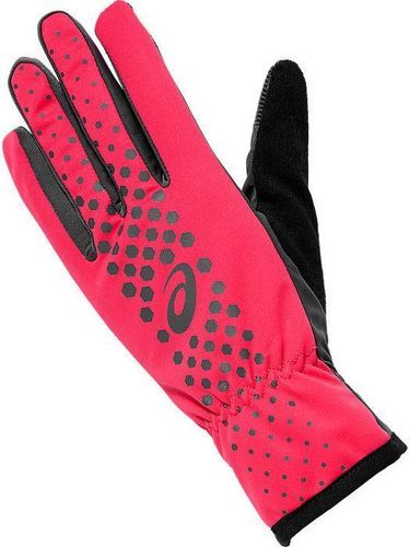 ASICS-ASICS WINTER  PERFORMANCE GLOVES  ROSE  Gants running-0