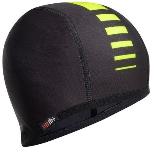 ZERO RH+-Zero rh+ thermo hat noir et jaune bonnet sport-image-1