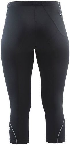 CRAFT-CRAFT 3D RUN MIND KNICKER DAME NOIRE ET PLATINE   Corsaire running femme-1