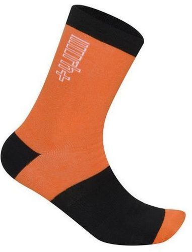 ZERO RH+-Zero rh+   chaussette zero 10 noire et orange chaussettes cyclisme-image-1