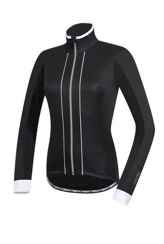 ZERO RH+-Zerorh sancy w jacket noire et blanche veste vélo hiver-image-1