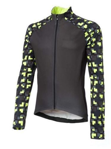 ZERO RH+-Zero rh+ fashion jacket noire et jaune fluo veste thermique vélo-image-1