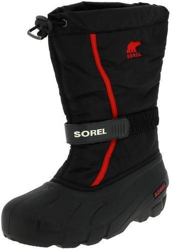 SOREL-Flurry blk/red boots cdt-image-1
