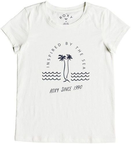 ROXY-Tee-shirt Ecru Fille Roxy-image-1