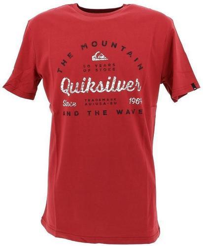 QUIKSILVER-Drop in drop out red tee-image-1