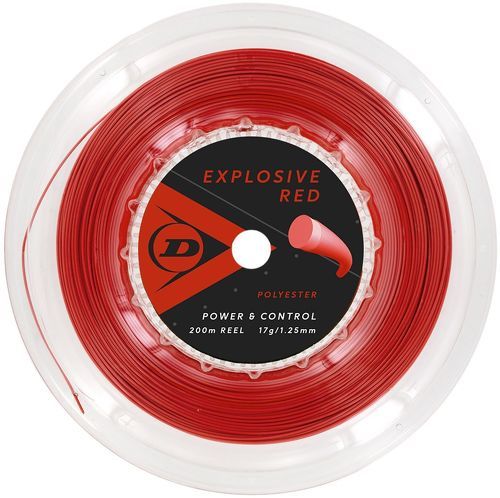 DUNLOP-Bobine Dunlop Explosive Red 200m-image-1