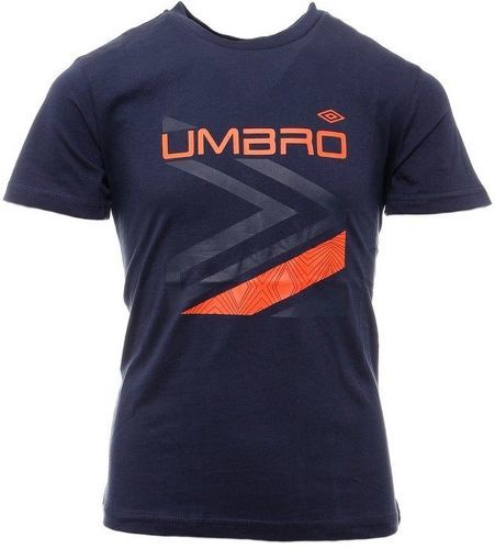 UMBRO-Sb Net Graphic Garçon Tee-Shirt Marine Umbro-image-1