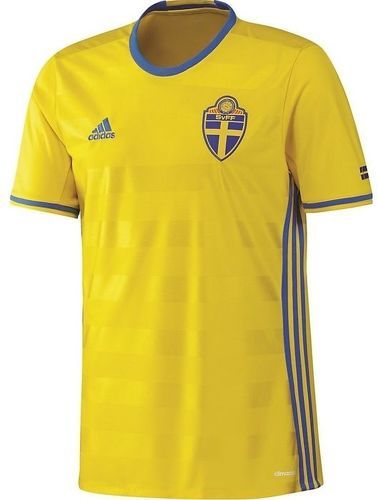 adidas-Suède 2016/2017 (domicile)  - Maillot de foot-image-1