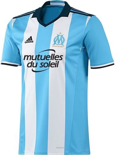 adidas-Maillot Olympique de Marseille Football Bleu Garçon Adidas-image-1