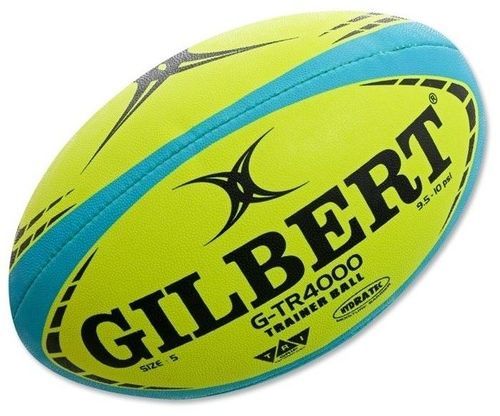 GILBERT-Ballon de rugby Gilbert G-TR4000 Trainer Fluo (taille 4)-image-1