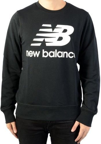 NEW BALANCE-Essentials Stacked Logo Crew-image-1
