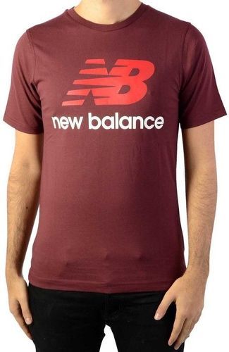 NEW BALANCE-T-shirt bordeaux homme New Balance MT83530-image-1