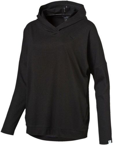 PUMA-T-shirt à capuche Noir Femme Puma-image-1