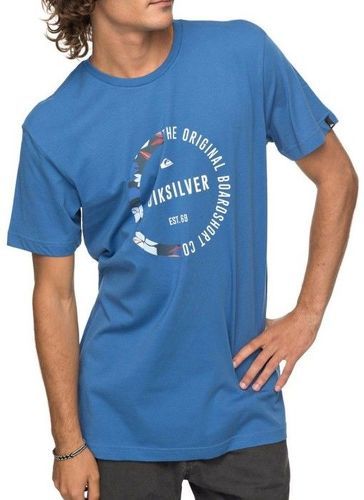 QUIKSILVER-tee-shirt bleu homme quiksilver-image-1