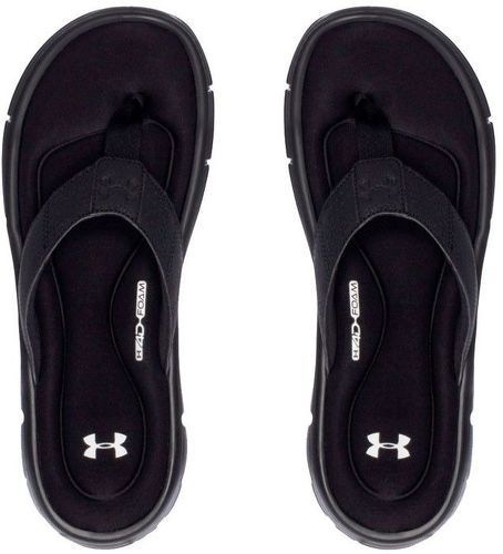 UNDER ARMOUR-Tongs noires Homme Under Armour-image-1