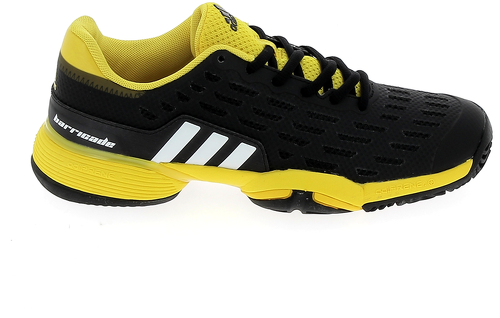 Adidas Barricade xJ AH 2017 Chaussures de tennis Colizey ADIDAS Barricade Jr Noir Jaune