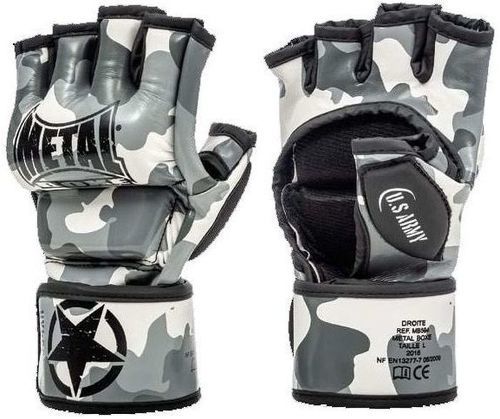 METAL BOXE Mitaines Combat Libre Black Light