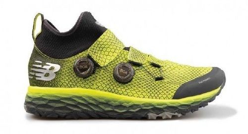 NEW BALANCE-New balance hierro boa jaune et noire chaussure de trail-image-1