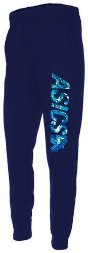 ASICS-Pantalon Asics Jersey Cuffed Perf Indigo Blue-image-1