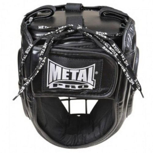 METAL BOXE-Casque de boxe avec grille de protection-1