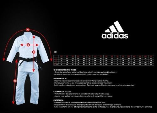 adidas Performance-Adizero KO - Kimono de karaté-3