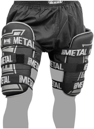 METAL BOXE-Protège cuisses Métal boxe-image-1