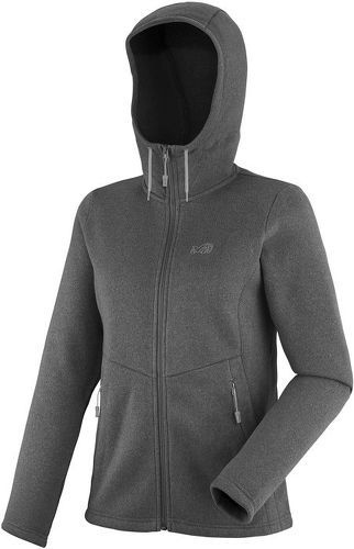 Millet-Polaire Millet Hickory Hoodie Gris Femme-image-1
