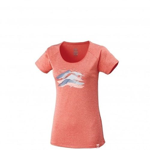 Millet-Tee Shirt Millet Manches Courtes Ld Come Dark Coral-image-1