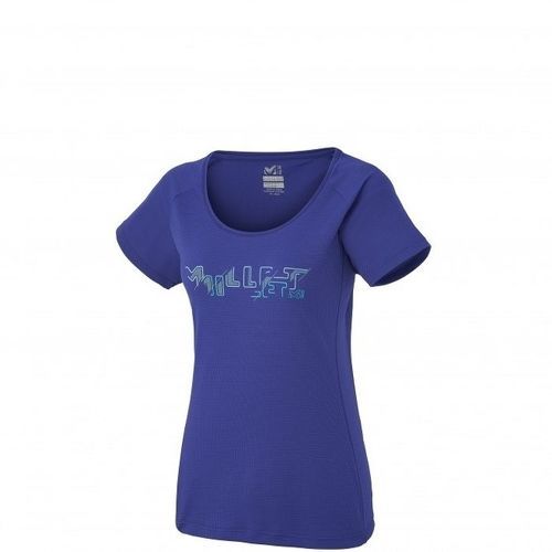 Millet-Tee-shirt Millet Manches Courtes Ld M Expert Purple Blue-image-1