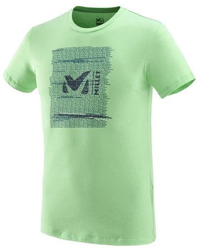 Millet-Tee Shirt Millet Manches Courtes Rise Up Flash Green-image-1