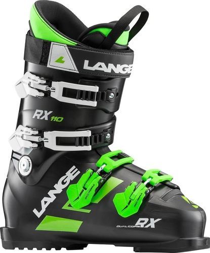 LANGE-Chaussures De Ski Lange Rx 110 (black-green) Homme-image-1