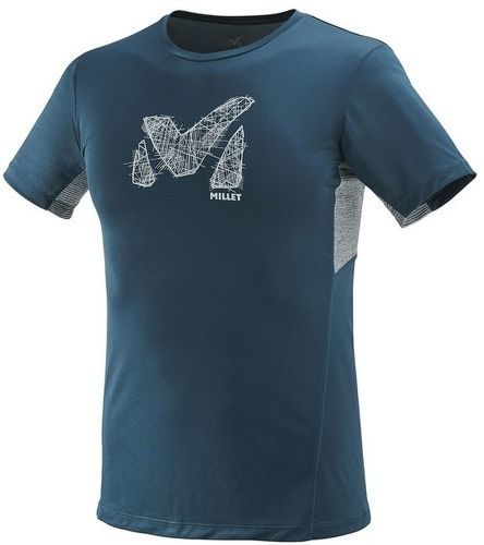 Millet-Tee Shirt Millet Manches Courtes Ltk Light Orion Blue-image-1