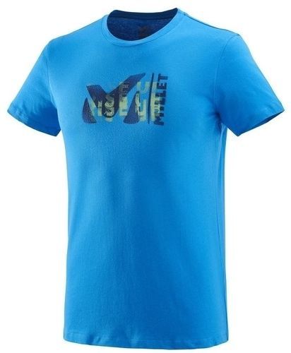 Millet-Tee Shirt Millet Manches Courtes Paint Electric Blue-image-1
