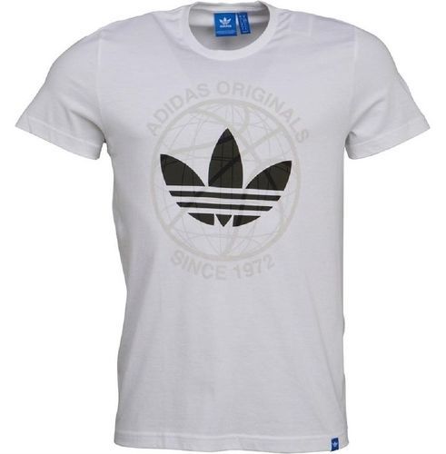 adidas-Tee shirt Blanc Homme ADIDAS ORIGINALS GBBALL-image-1