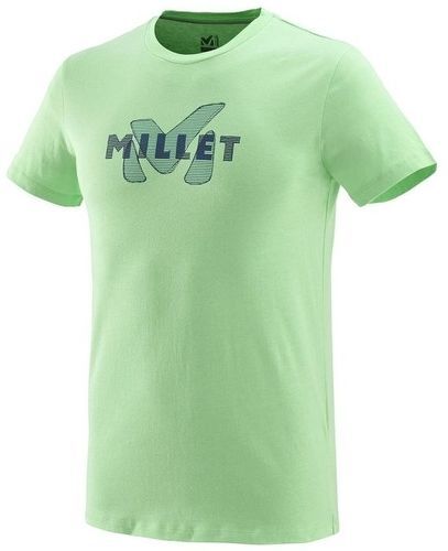 Millet-Tee Shirt Millet Manches Courtes Stanage Flash Green-image-1