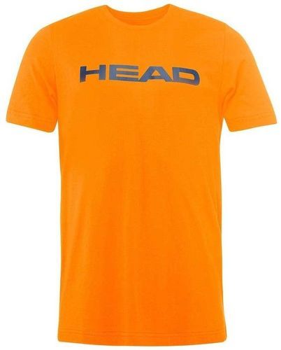 HEAD-T Shirt Head Junior Ivan Orange / Bleu Navy-image-1