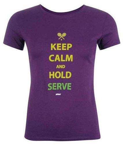 PRINCE-Keep Calm And Hold Serve - T-shirt de tennis-image-1