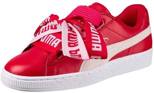 basket femme rouge puma