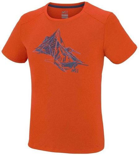 Millet-Tee-shirt Millet Manches Courtes Needles Orange-image-1