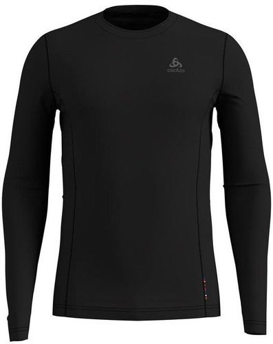 ODLO-Bl Top Crew Neck Manches Longues Merino 130-0