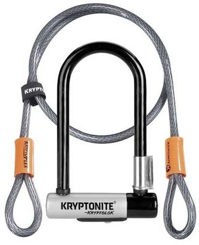 KRYPTONITE-Kryptonite Kryptolok Series 2 Mini-7 W/ Flex Cable And Flex-image-1